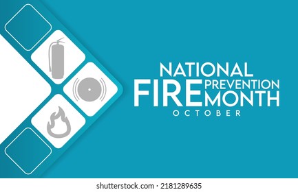 194 Fire Prevention Month Images, Stock Photos & Vectors | Shutterstock