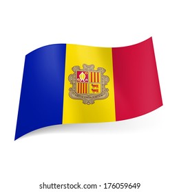 National flag of Andorra: