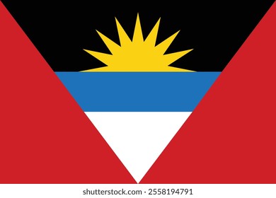 The national flag of Antigua and Barbuda was adopted on 27 February 1967 to mark the achievement of self-government