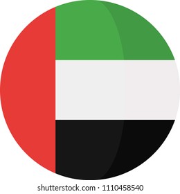 National flag arab emirates
