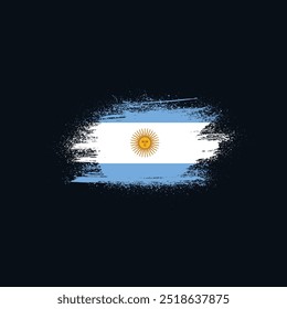 National Flag of argentina Vector 