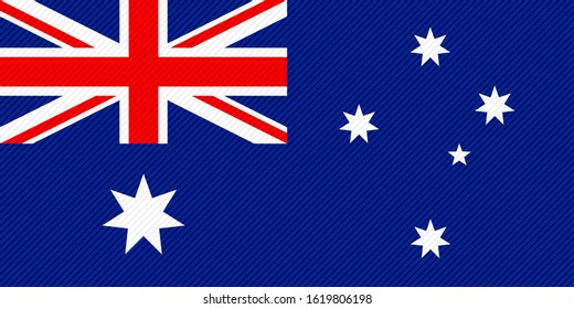 the national flag of australia