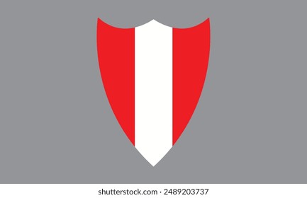 La bandera nacional de Austria