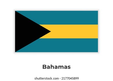 The National Flag of the Bahamas