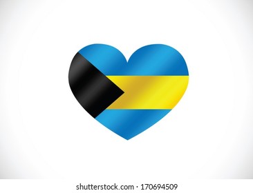 National flag of the Bahamas themes idea design