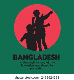 National Flag of Bangladesh Vector 
