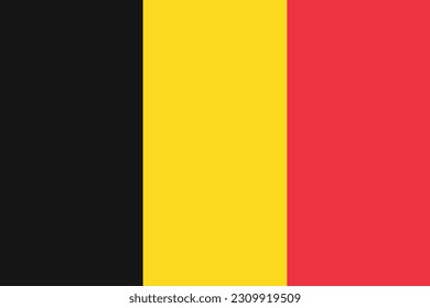 The National Flag of Belgium