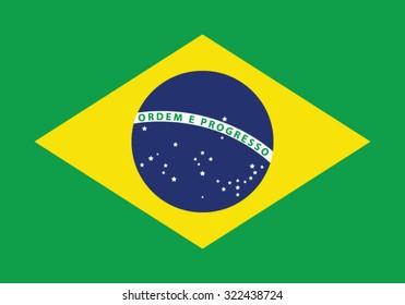 National Flag of Brazil