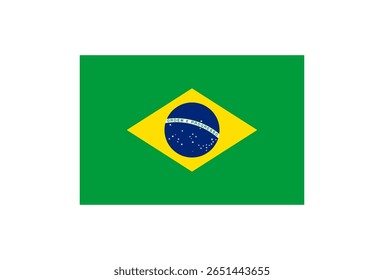  the national flag of Brazil, a vibrant emblem of the country's identity, pride, and rich cultural heritage.