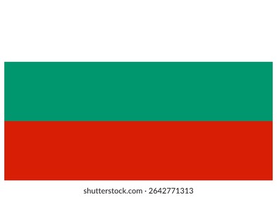 National flag of Bulgaria bulgarian