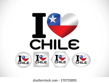 National flag of Chile themes idea design