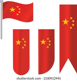 National flag of China the respect of population chinese