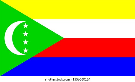 the national flag of comoros african