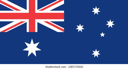 National flag correctly designed to specifications, Australia