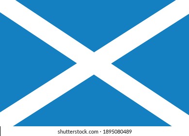 National flag of the country of Scotland. Scottish flag. Scottish state symbol. A constitutional monarchy. Scotland Independence Day. The capital is Edinburgh. Background image.