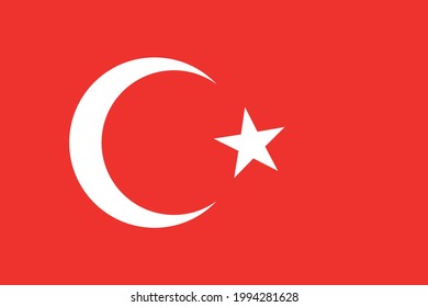 La bandera nacional del país de Turquía. Bandera nacional de Turquía. Símbolo de estado. ... Islam sunita. Asia Occidental. Europa del Sur. Turcos. Elecciones políticas. Mediterráneo.