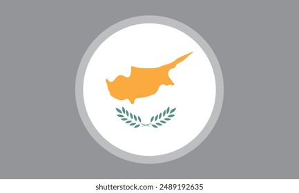 The national flag of Cyprus