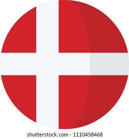 National flag denmark