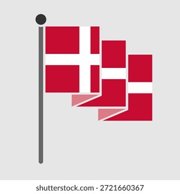 Bandeira nacional da Dinamarca