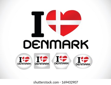 National flag of Denmark themes idea
