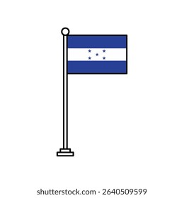 National Flag Design of Honduras