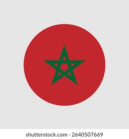 National Flag Design of Morocco