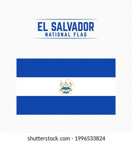 National Flag of El Salvador