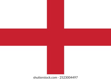 Bandeira nacional da Inglaterra Projeto vetorial , Bandeira nacional da Inglaterra em preto e branco
