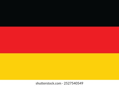 National flag of Germany , German flag flat design , Flag icon