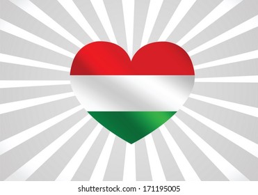 National flag of Hungary themes idea design