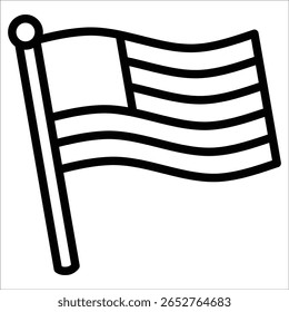 Elemento De Ícone Da Bandeira Nacional Para O Design
