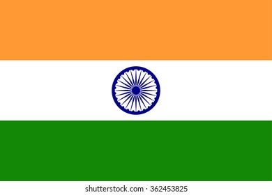 National flag of India