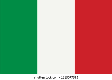 The national flag of the Italian Republic. The original ratio