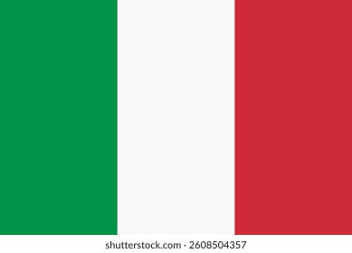 National flag of Italy vector image