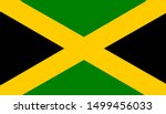 The national flag of jamaica. 
