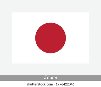 National Flag Japan Japanese Country Flag Stock Vector (Royalty Free ...