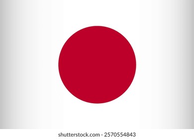 National flag of Japan vector symbol