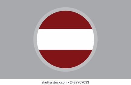 The national flag of Latvia