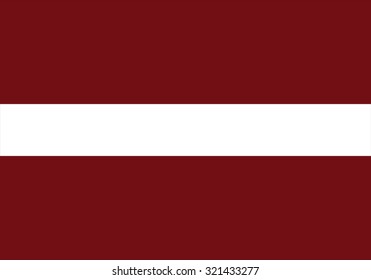National flag of Latvia themes idea design. Vector illustration