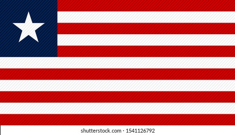 the national flag of liberia