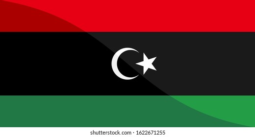 the national flag of libya
