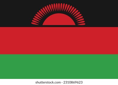 The National Flag of Malawi