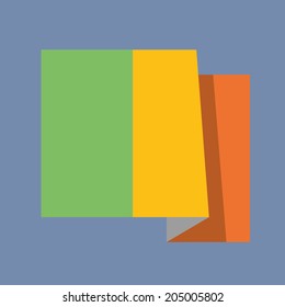 National flag of Mali,flat vector design