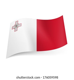 National flag of Malta