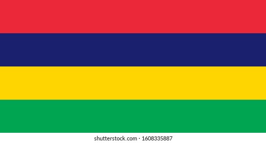 the national flag of mauritius