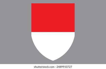La bandera nacional de Mónaco