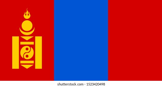 the national flag of mongolia