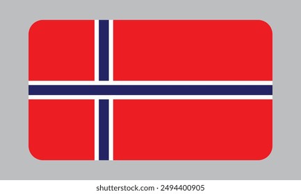 The national flag of Norway