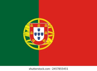 The national flag of Portugal	