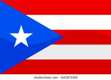the national flag of puerto rico